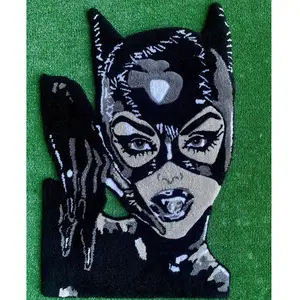 Catwoman handmade rug