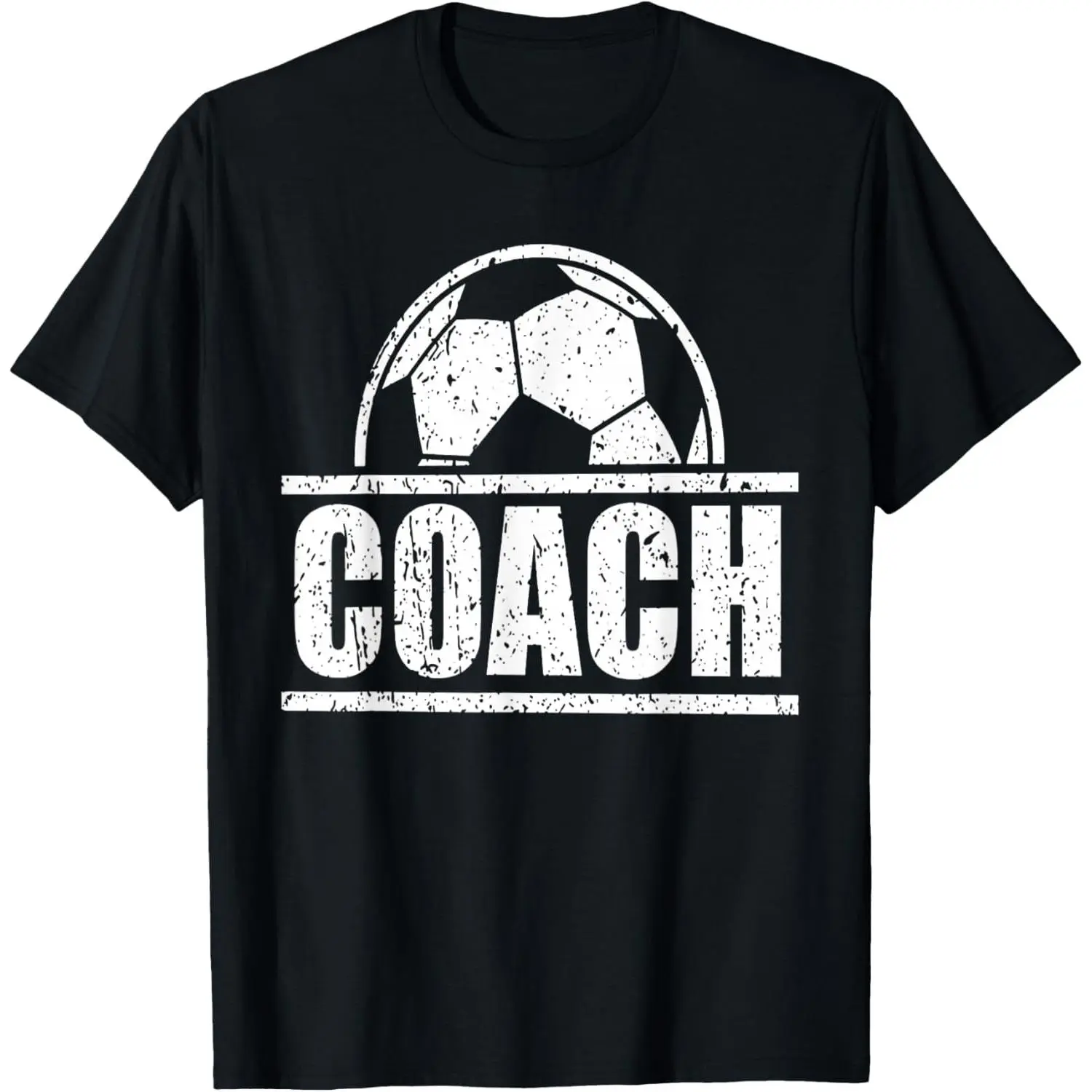 Soccer Coach Sports Coaching Staff Soccer Dad Father's Day T-Shirt Pure Cotton Graphic Tees Menswear Top: Gifts for Men & Women