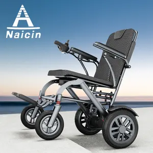 Electric Wheelchair 227 Foldable Long Range Lightweight Healthcare Equipment for Enhanced Mobility
