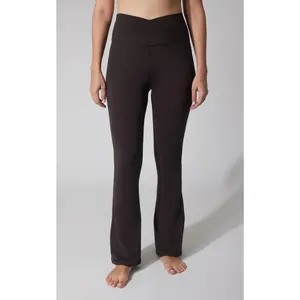 Lux Madison Crossover Waist 7/8 Flared Leg