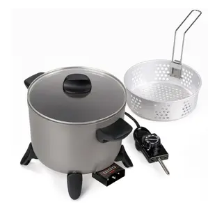 Presto Kitchen Kettle Ceramic Deep Fryer/Multi-Cooker