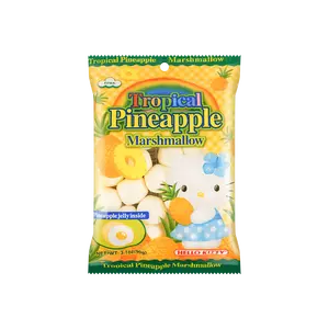 EIWA Hello Kitty Tropical Pineapple Marshmallows 90g - Japanese Sweet Snacks