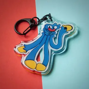 Huggy Wuggy Acrylic Keychain- Poppy Playtime