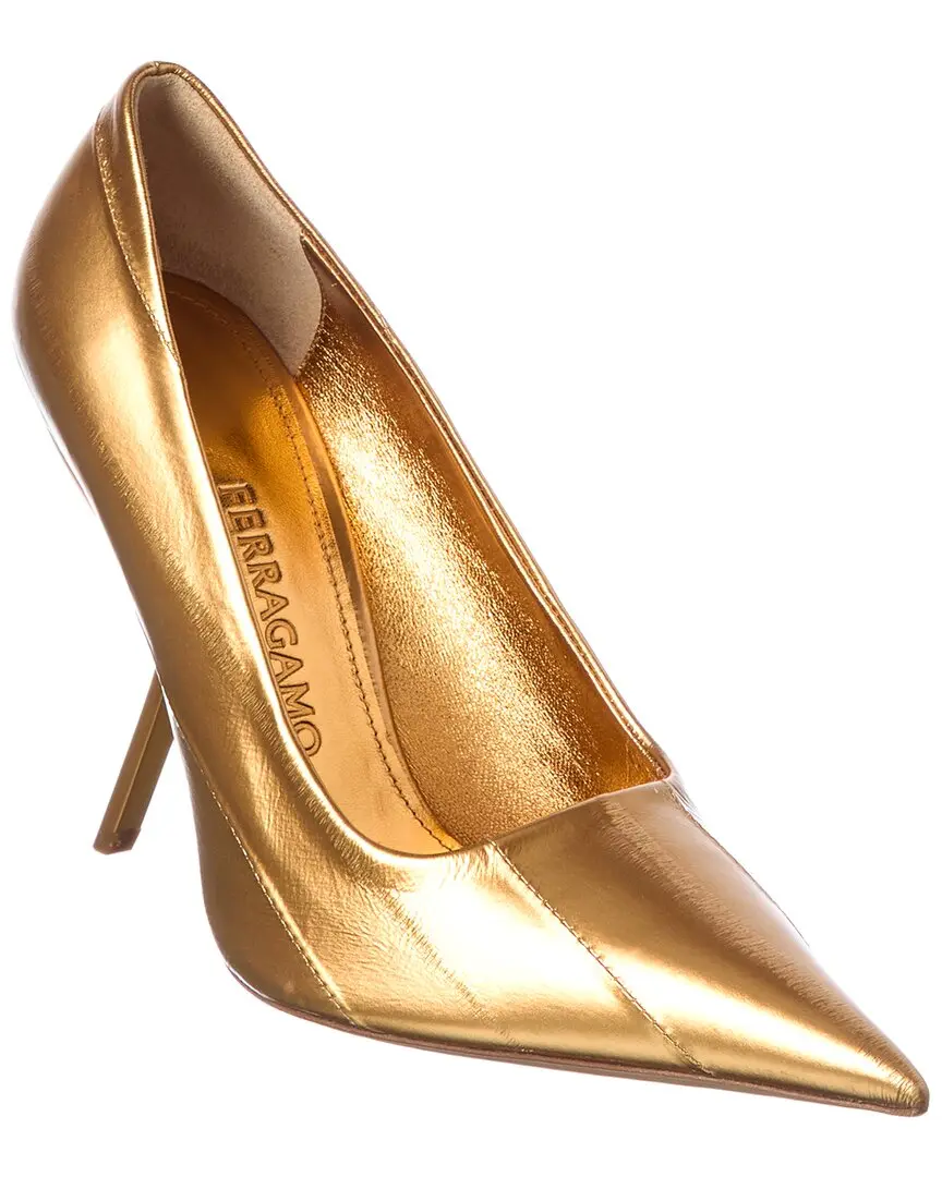 Ferragamo Leather Pump
