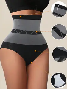 1 Pc Seamless High Waist Shaping Panties Slimming Tummy Control Underwear Waist Trainer Body Shaper Shapewear For Women Underwear Women's Underwear Sheath Flat Belly Woman Lingerie Briefs Butt Lifter