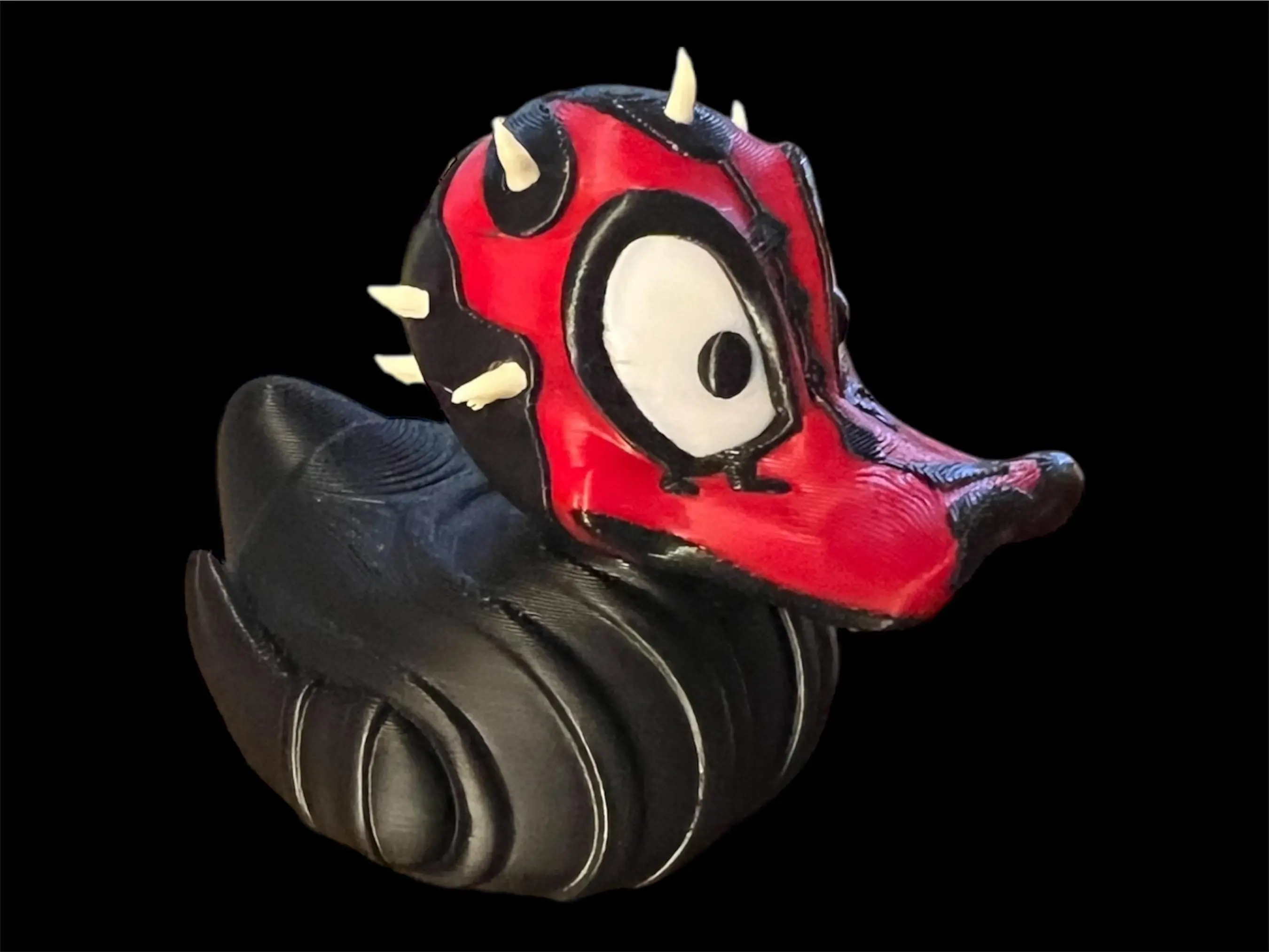 Darth Maul Duck 3D Printed Duck Collectible Plastic Figurine for Jeep Lovers