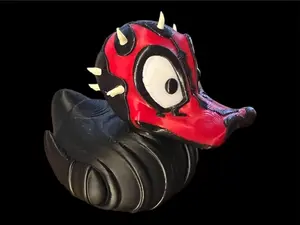 Darth Maul Duck 3D Printed Duck Collectible Plastic Figurine for Jeep Lovers
