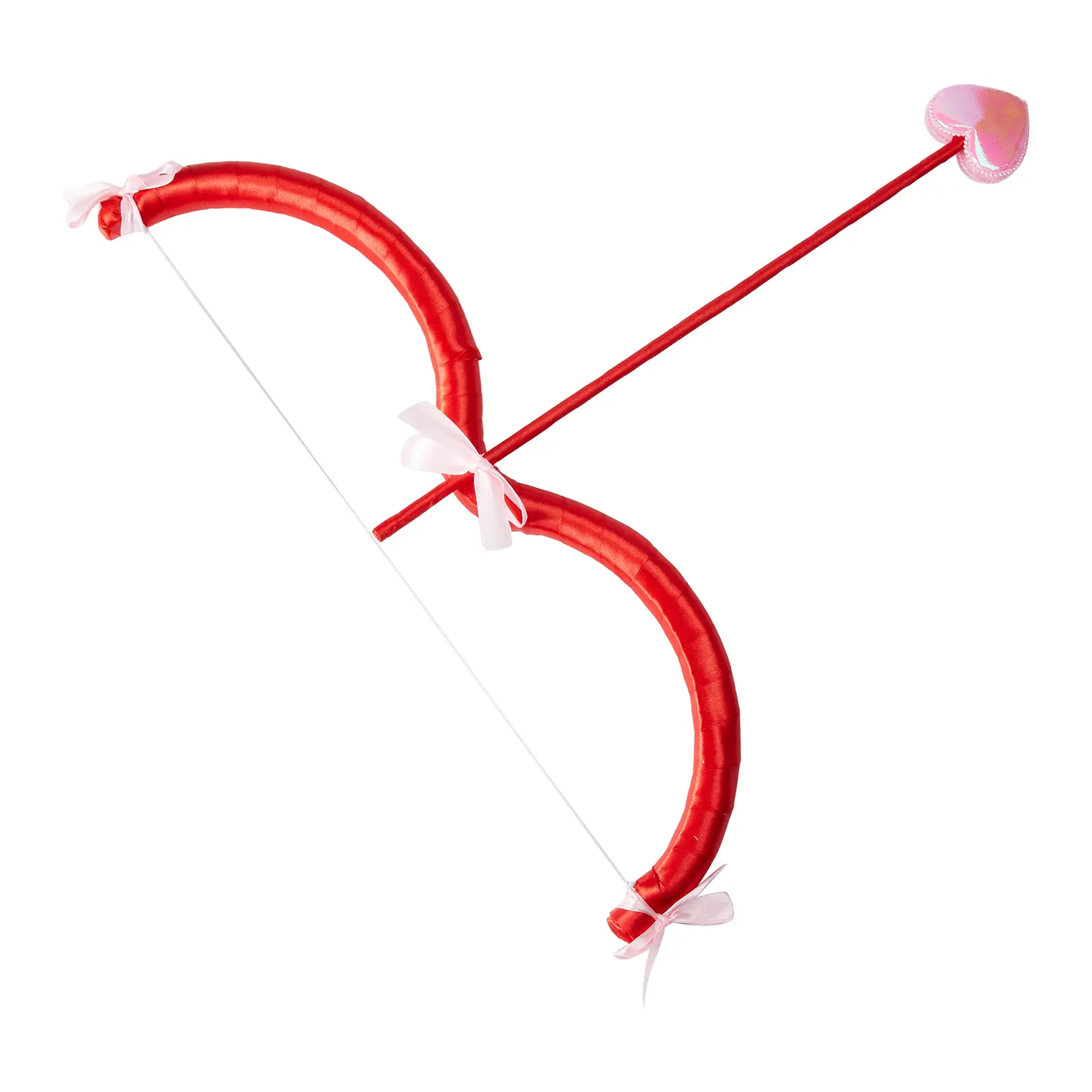 Cupid Bow and Arrow Set Costume Accessories Valentine’s Day Party Gift Cupid Costume Prop for Kids Adult