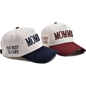 Womens Trucker Hat - with Mommin Embroidery Ponytail Fit - Mothers Day Great Gifts for Mom Wife Stepmom