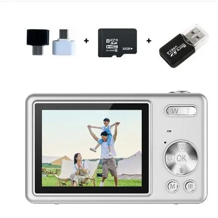 Silver + 32GB memory card