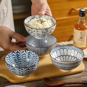 Elegant Ceramic Tableware Set, Includes 4 Bowls & Utensils, Perfect for Home Dining, Parties, Gifts, Durable Design, Dinnerware Service Set, Ceramic Dish Set