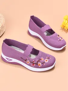 Women's Casual Walking Shoes, Soft Sole Anti-Slip Breathable Mesh Slip-On, Comfortable Lightweight Mom Shoes, Ideal for Daily Wear