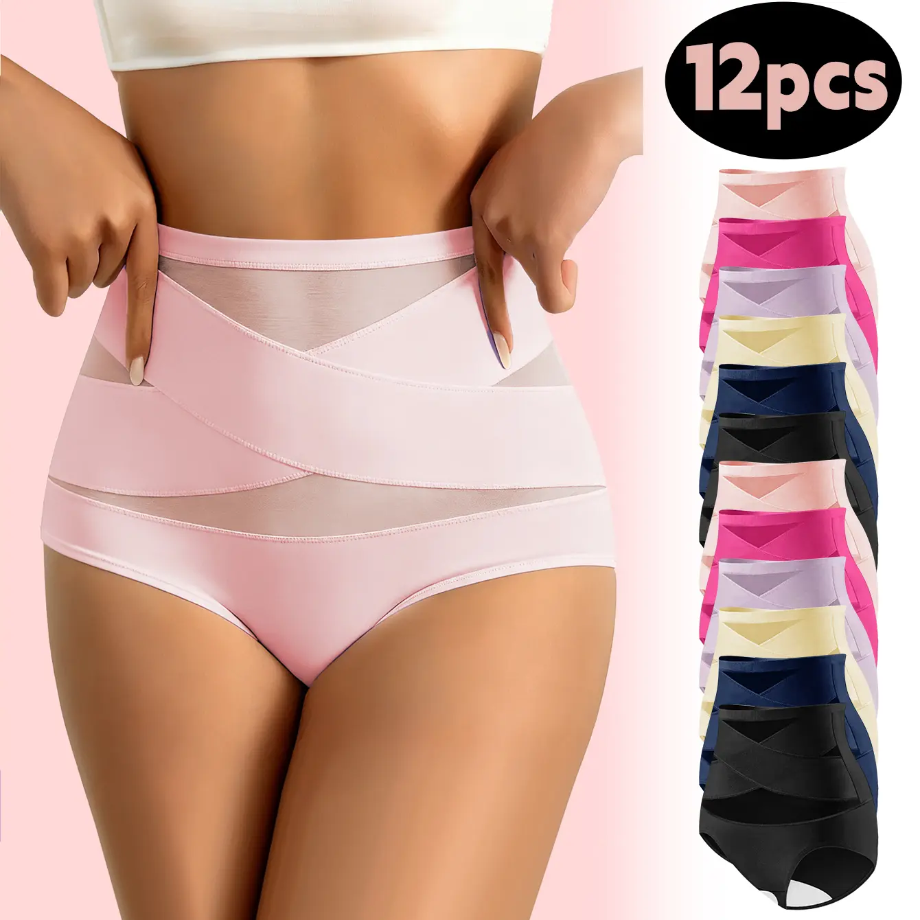 Womens' Tummy Control High WaistTrainer Body Shaper High-Waisted ShapewearTummy Control Shorts, Faja body shaper, underwearfor women Womenswear Compression. Womenswear,Compression,Abdominal Belt,BasicBlack,Minimalist A variety of colors for you to wear Sm