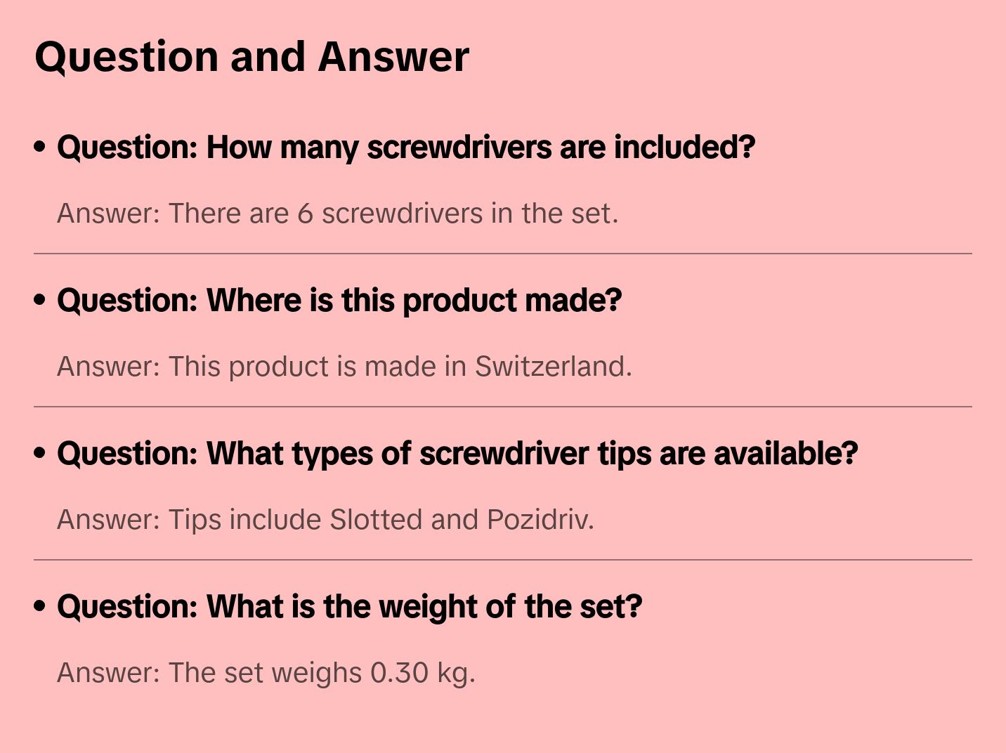 PB Swiss Tools PB 5543 Classic VDE Screwdriver Set, Slim, 6pcs