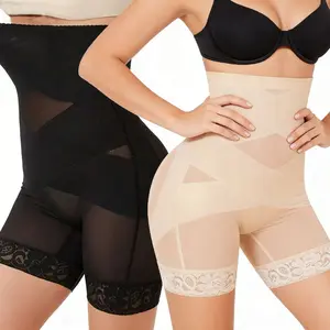 Shapewear for Women Tummy Control, Butt Lifting High Waisted Body Shaper Shorts Under Dresses Thigh Slimmer