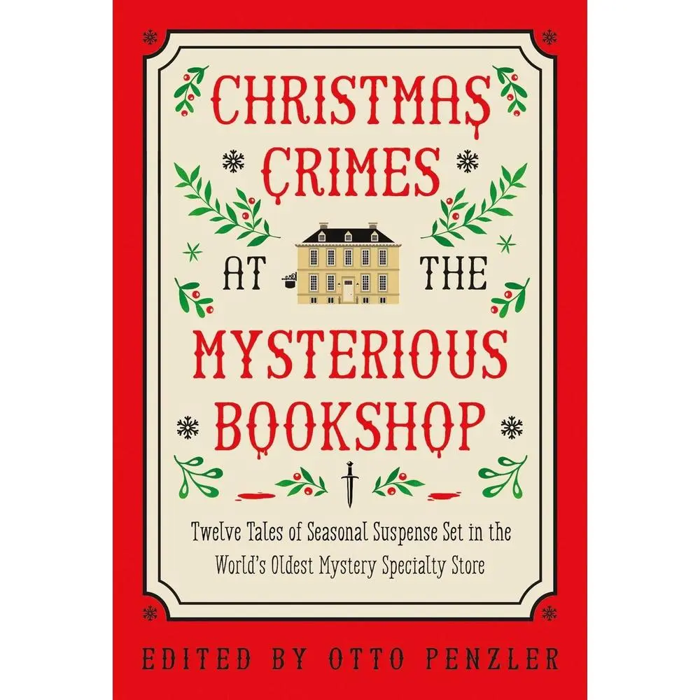 USED Book - Christmas Crimes at the Mysterious Bookshop (Hardcover) - english