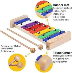 Children's Early Education Musical Xylophone (8-Key Hand-Tapped Xylophone) – Ignites Kids' Passion for Music