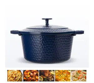 Gotham Steel 5-qt Hammered Dutch Oven w/ 5pc Tool Set