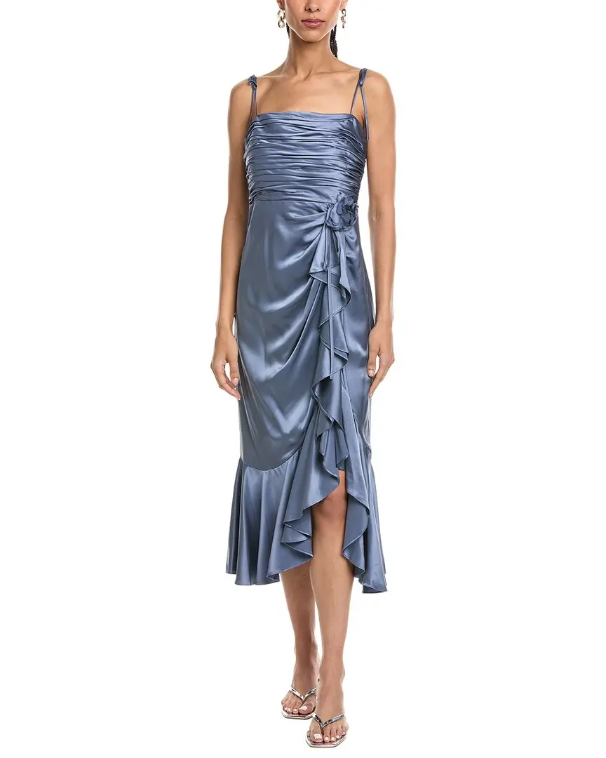 Cinq à Sept Mireya Silk Midi Dress
