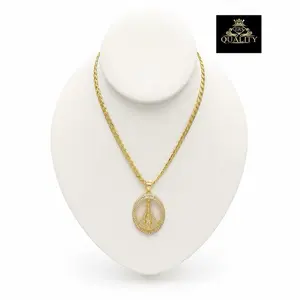 N22 Virgen de la Caridad del Cobre Necklace