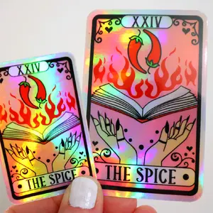 The Spice Reader Tarot Holographic Sticker