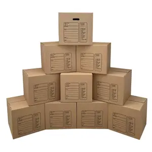 UBMOVE Medium Moving Boxes 10 Pack 18x18x16 Premium Cardboard Boxes