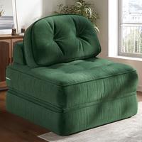 Forest Green-ribbed Velvet