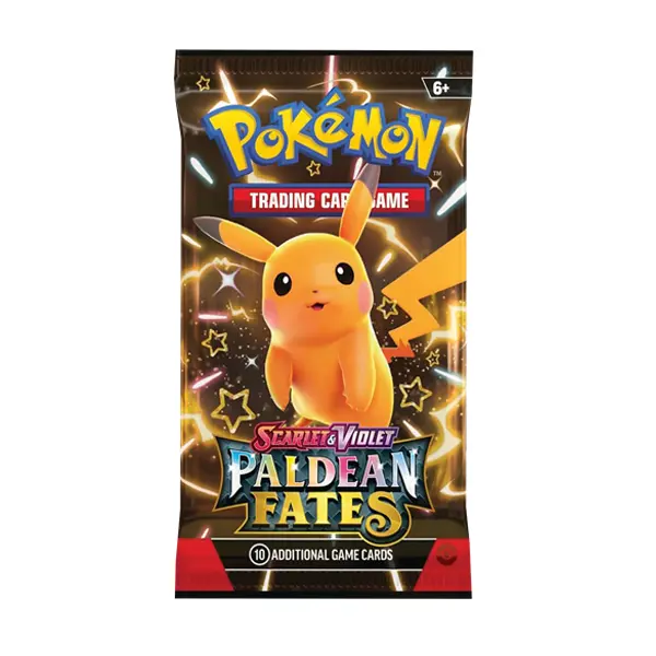Paldean Fates Booster Pack Pokemon Trading Card Game