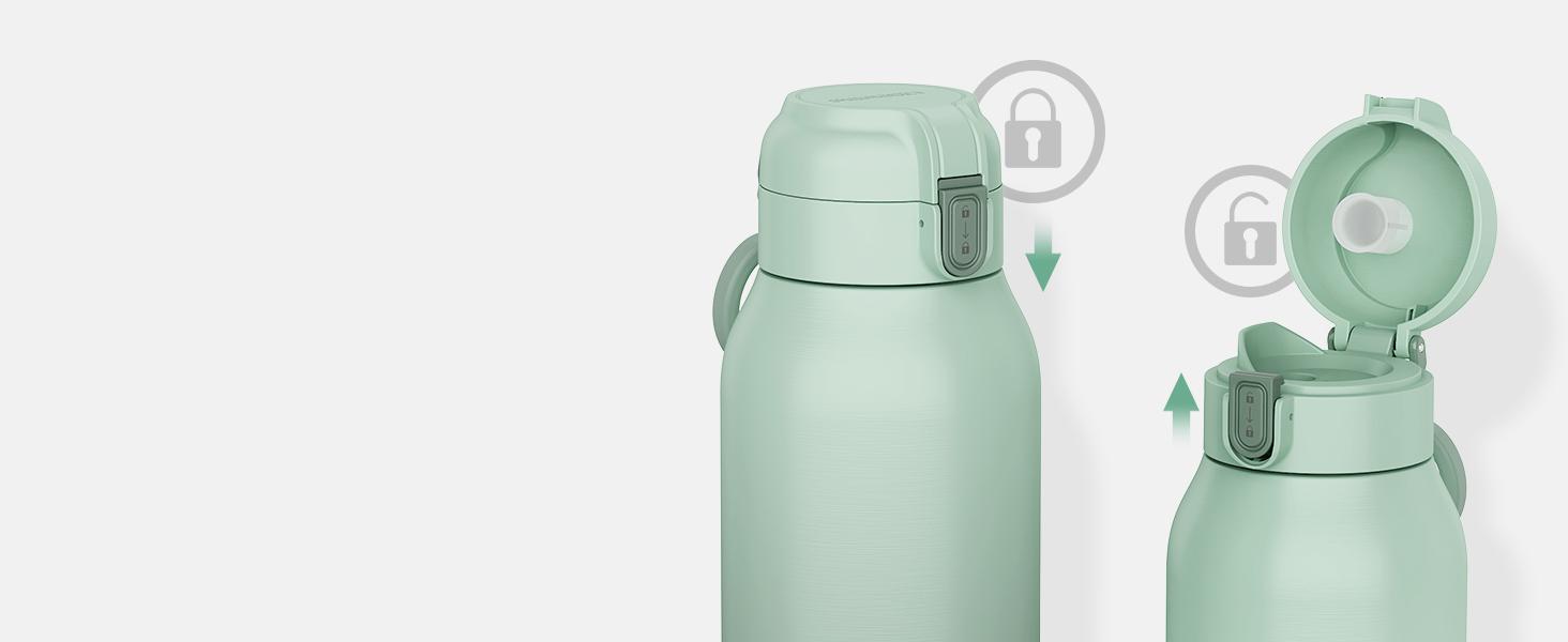 Momcozy Portable Milk Warmer for Travel – Dual Heating Modes for Breast Milk & Water, Portable Bottle Warmer with Fast Heating & Long Battery Life, 17 Ounces Large Capacity to Meet Your All-Day Needs