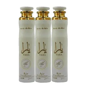 Yara Moi Air Freshener 300mL (10.1oz) - Pack of 3 - Luxurious Home Fragrance Aroma Bottle Floral Scent Flower Perfume