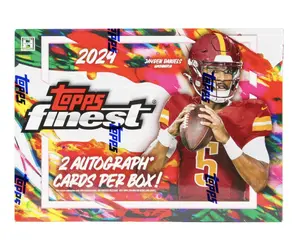 2024 Topps Finest Football Hobby Box Trading Cards