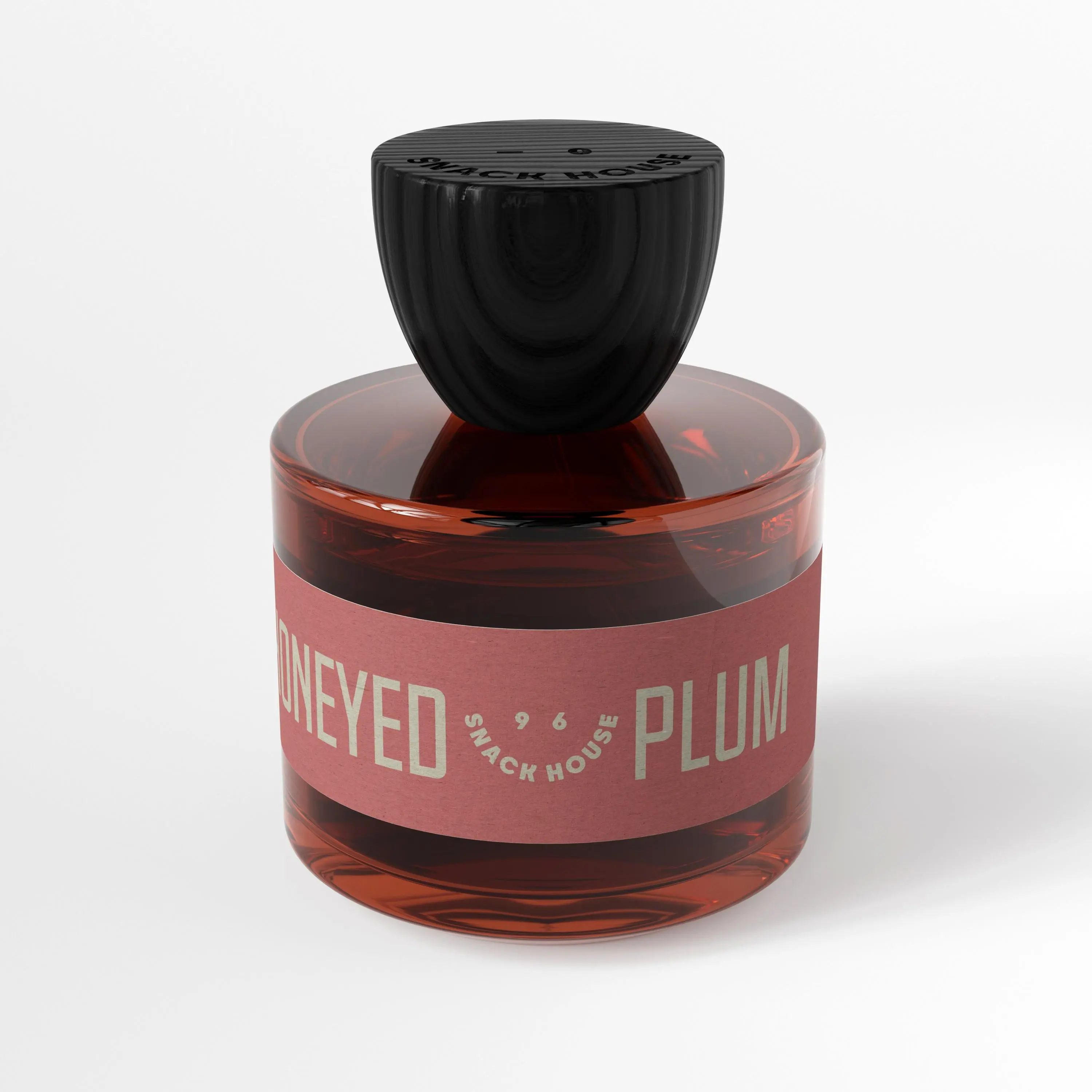 Snack House Honeyed Plum Unisex Fragrance Eau de Parfum 100ml - Sweet Gourmand, Boozy Creamy, Fruity & Leather Notes, Cognac & Vanilla Accents, Long Lasting Perfume, Balanced Projection, Skin-Close Wear, Single Item
