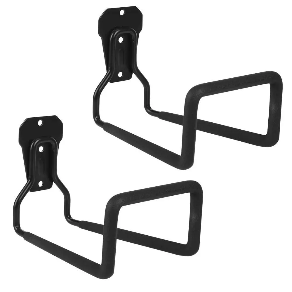 Wall Mounted Garden Hose Holder, 2 Counts Outdoor Hose Hanger with Sturdy Hook, Water Hose Organizer for Yard, Garage & Garden, Garden Accessories