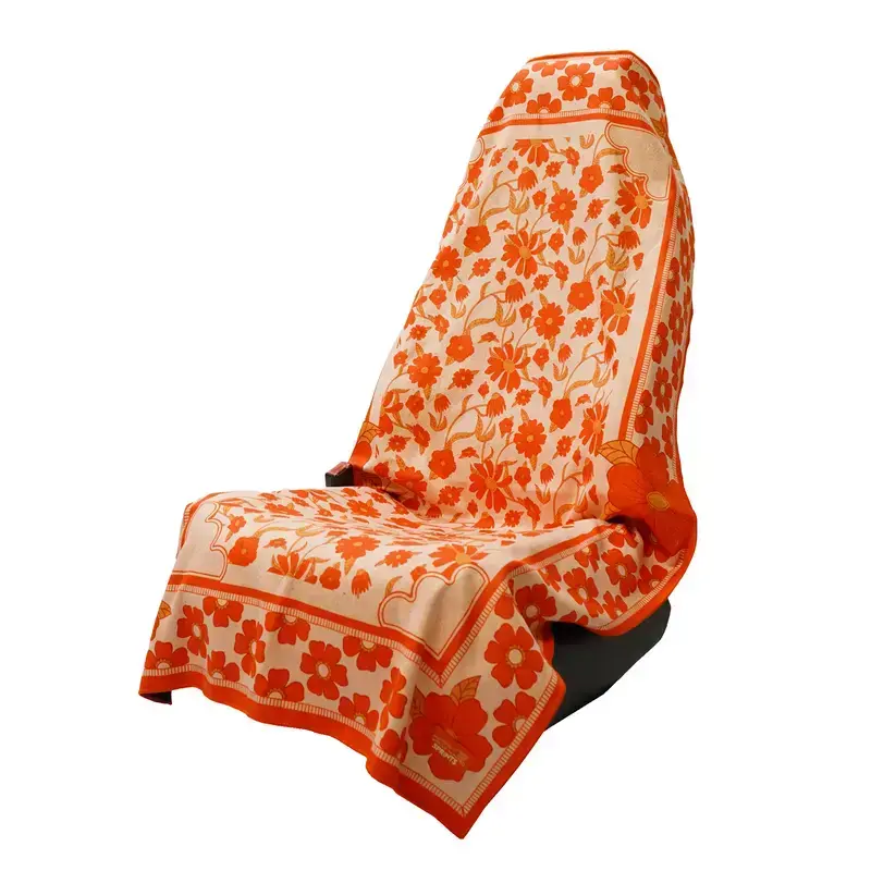 Peaches & Pleasures Car Seat Cover Towel – Full Size Athletic Running Towel, Quick Dry Sweat Seat Protector for Gym, Beach, Travel & Daily Use