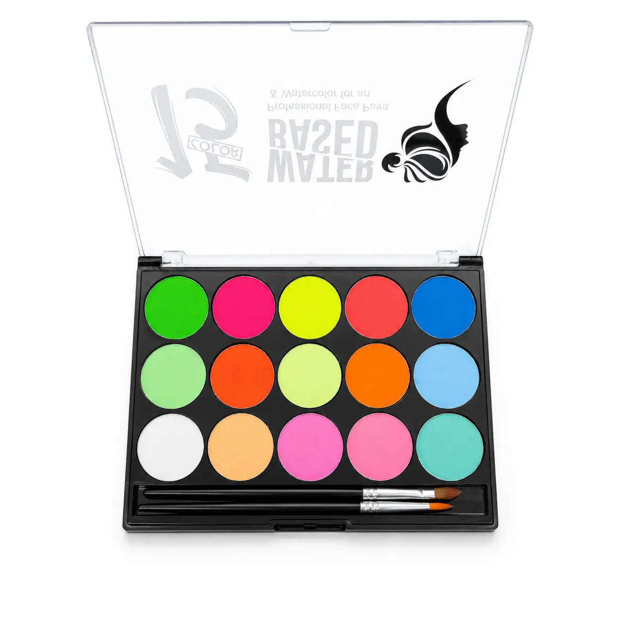 15 Color UV Glow Set, Blacklight Reactive Fluorescent Colors for Festivals, Raves, Concerts, Night Runs & Outdoor Events