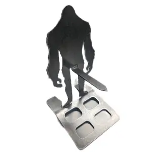 Wilson Iron and Wood Sasquatch Hot Dog Grill Cooker - 14-Gauge Steel Handcrafted BBQ Accessory for Hotdogs & Brats