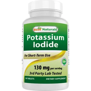 Best Naturals Potassium Iodide 130 mg per Serving - Dietary Supplement, 90 Tablets