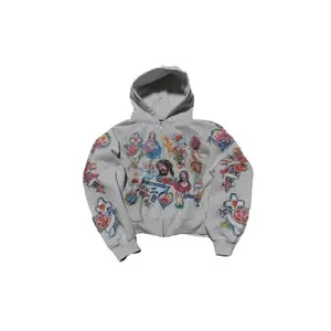 American Retro Gothic Rock Letter 3D Printed Hoodie - Pink Long Sleeve Loose Fit Pullover for Men & Women Casual Sports Style