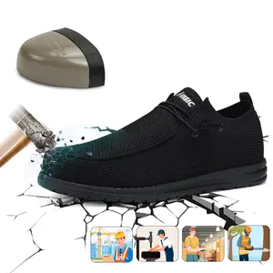 Lightweight Composite Toe Work Sneakers Indestructible non slip Safety Shoes Insulated Anti-Smash
