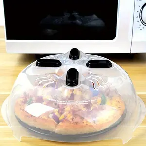 Food Cover, Oil Splash Proof Microwave Heating Cover, Steam Exhaust Microwave Tray Cover, Bowl Cover, Suitable for Microwave Ovens and Kitchen Supplies, Utensils, Kitchen Cooking Accessories