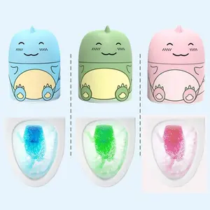 3PCS Toilet Bowl Cleaner Bottle, Cute Bathroom Toilet Tank Cleaner with Ocean, Jasmine, and Peach Scent full head coverage