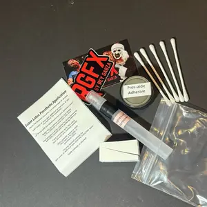 RGFX Prosthetic Application Kit with Pros-aide Adhesive & Application Tools for Special Effects Foam Latex