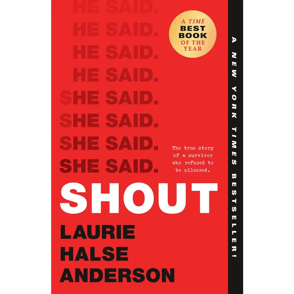Used Literature Book - Shout: A Poetry Memoir by Laurie Halse Anderson (Paperback, English) - 2019's Best-Reviewed Book with Rants, Reflections, Call to Action