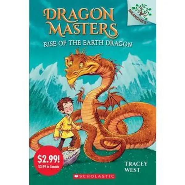 USED Book - Rise of the Earth Dragon: A Branches Book (Dragon Masters #1) (Summer Reading) by West, Tracey (Paperback) - english