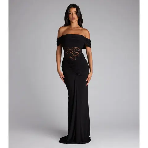 Lily Off-The-Shoulder Mermaid Formal Dress