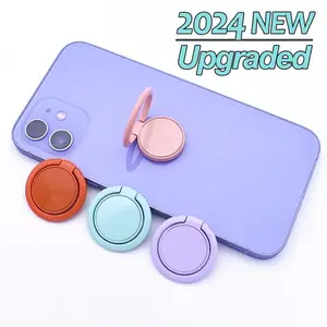 New Finger Ring Buckle Magnetic Phone Holder for IPhone 15 14 13 12 11 Pro Max Mini Stand Portable Grip Ring Buckle Bracket