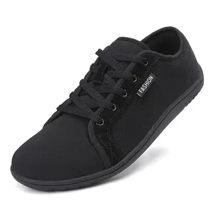 Wide Toes Barefoot Minimalist Shoes Womens Mens Zero Drop Wide Width Fashion Non Slip Sneakers Lightweight Casual Athletic Classic Daily Wear