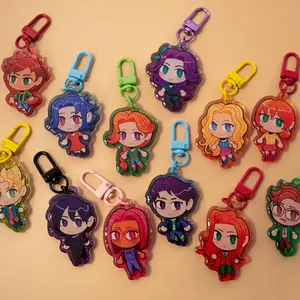 Stardew Valley Inspired Keychain Acrylic Charms - Cute Characters, Kawaii Bag Charm for Keys, Backpack & Gifts, Collectible Fan Accessory, Aesthetic Game Merch!