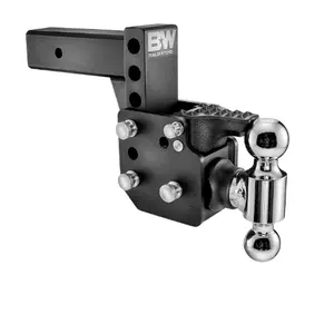 B&W Tow & Stow Adjustable Pintle Hitch 2.5" Receiver 2" Drop - TS20055