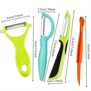 Vegetable Potato Peelers for Kitchen, Y Peeler for Apple Fruit Carrot Zucchini Cucumber Potatoes, Good Grip Veggie Peeler Makes Peeling Very Easy
